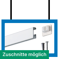 Soft-Rail Galerieschienen-Sets in 3 Längen