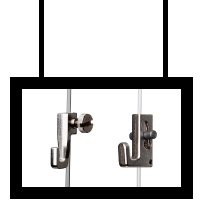 Aufhängeseil- & Bilderhaken-Sets